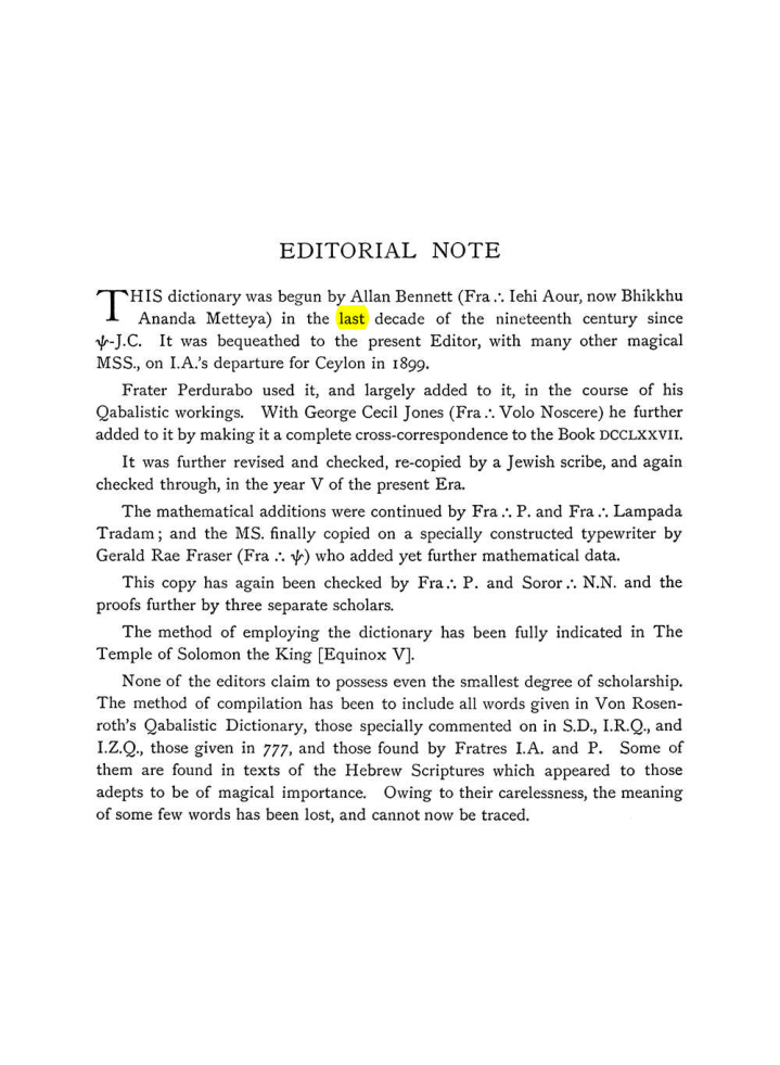 Original scan of The Equinox (Volume I, Number VII), PDF page 305