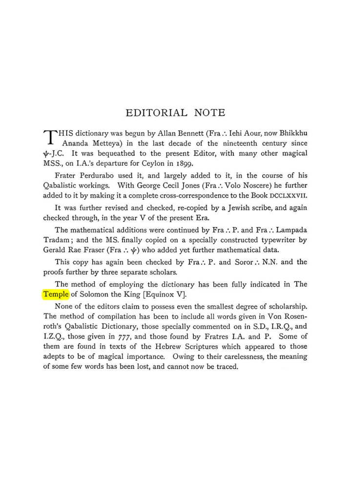 Original scan of The Equinox (Volume I, Number VII), PDF page 305