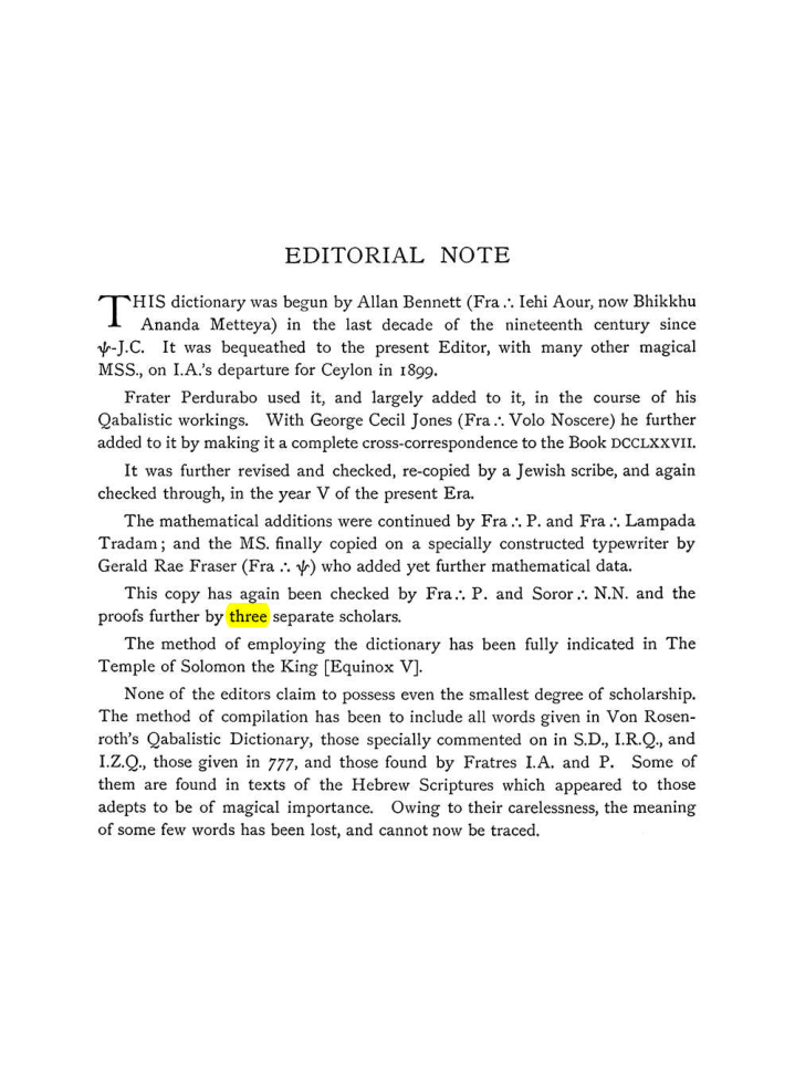 Original scan of The Equinox (Volume I, Number VII), PDF page 305