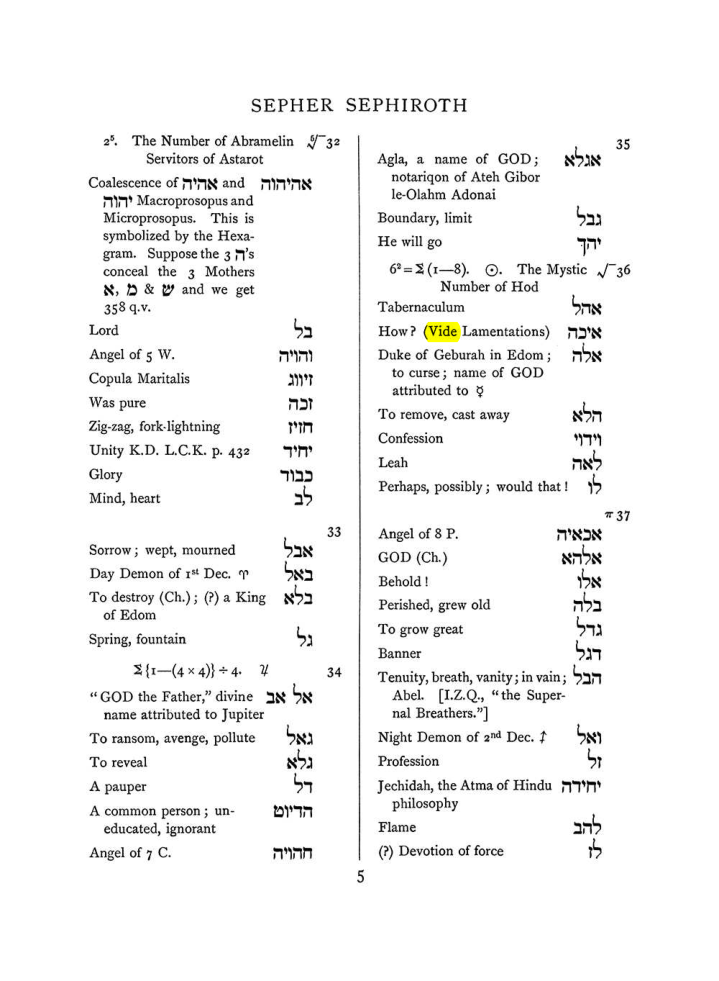 Original scan of The Equinox (Volume I, Number VII), PDF page 321