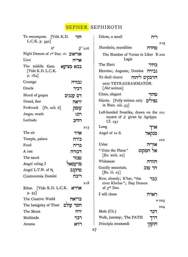 Original scan of The Equinox (Volume I, Number VII), PDF page 343