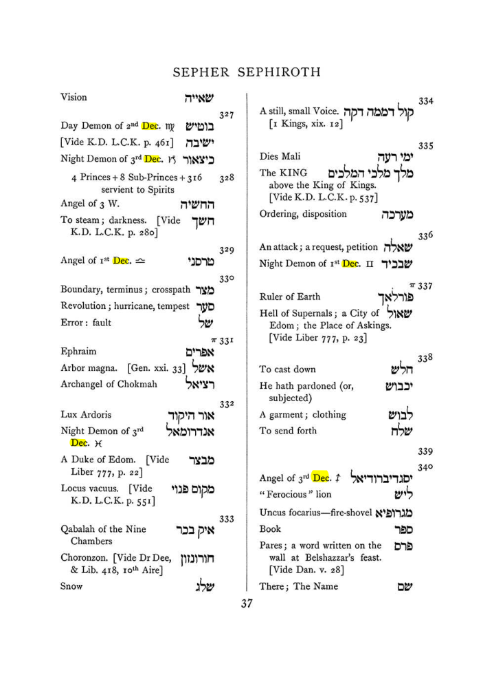 Original scan of The Equinox (Volume I, Number VII), PDF page 353