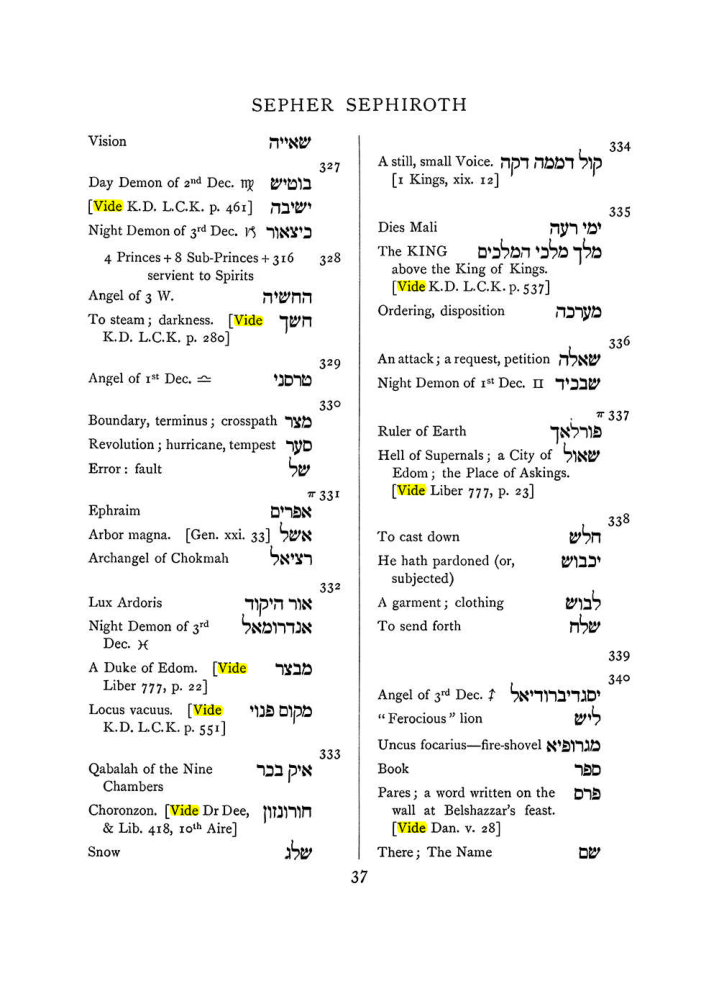 Original scan of The Equinox (Volume I, Number VII), PDF page 353