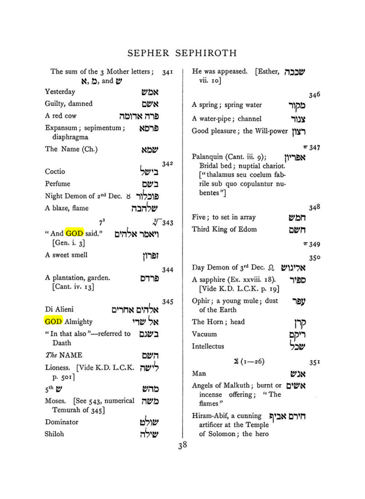 Original scan of The Equinox (Volume I, Number VII), PDF page 354