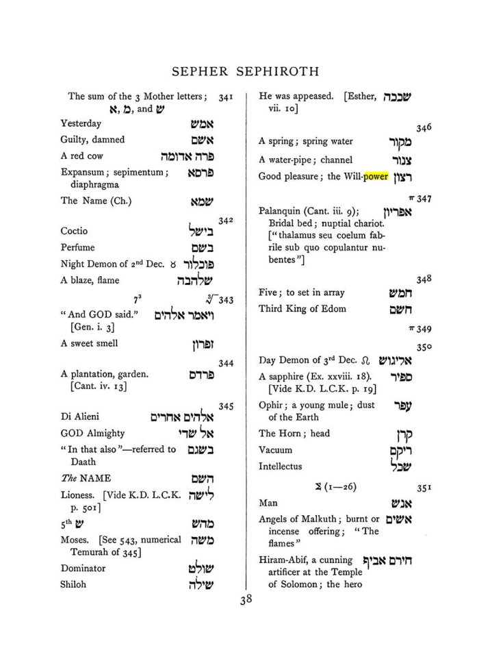 Original scan of The Equinox (Volume I, Number VII), PDF page 354