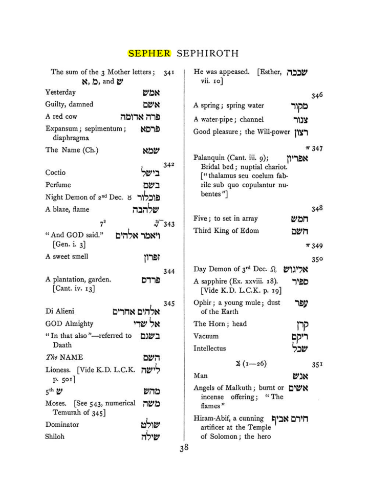 Original scan of The Equinox (Volume I, Number VII), PDF page 354