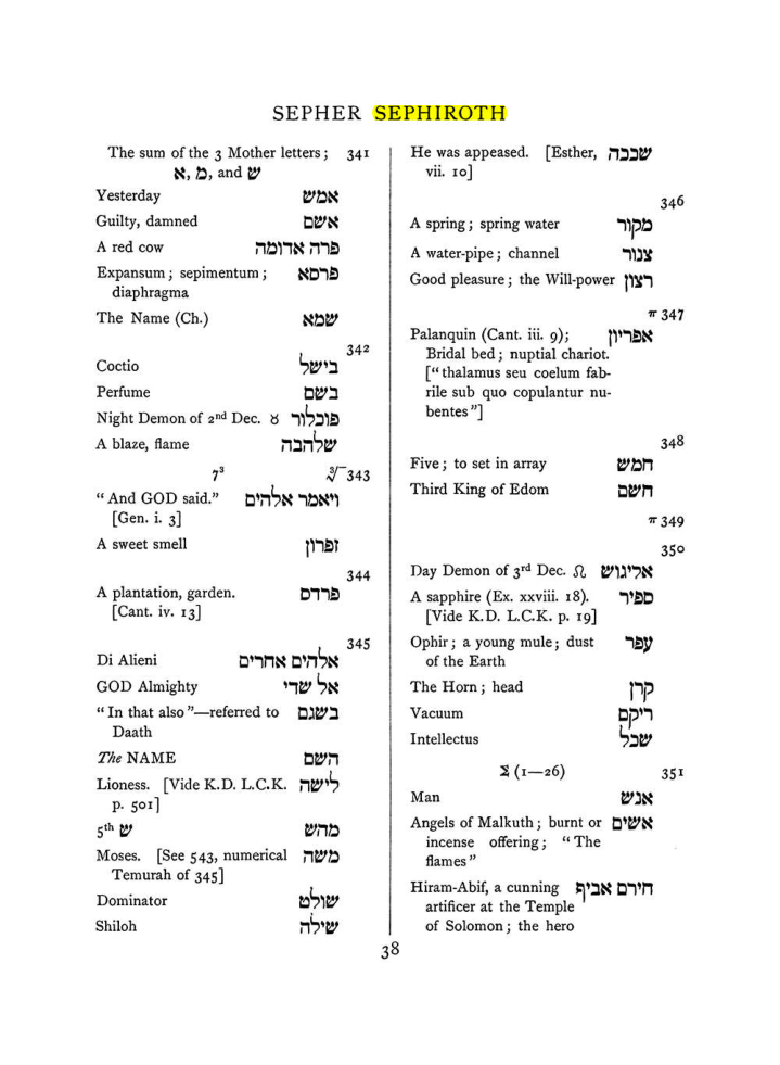 Original scan of The Equinox (Volume I, Number VII), PDF page 354