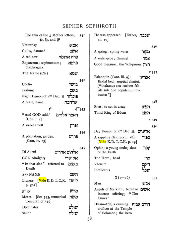 Original scan of The Equinox (Volume I, Number VII), PDF page 354