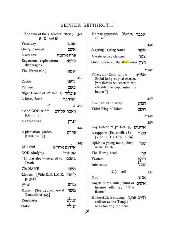 Original scan of The Equinox (Volume I, Number VII), PDF page 354