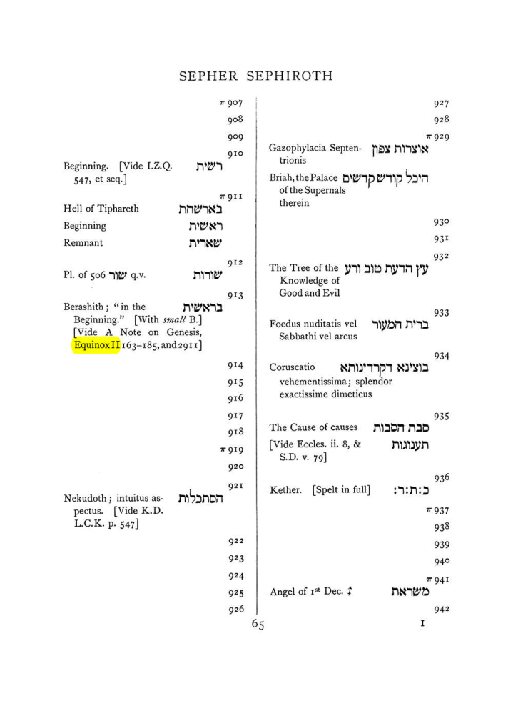Original scan of The Equinox (Volume I, Number VII), PDF page 381