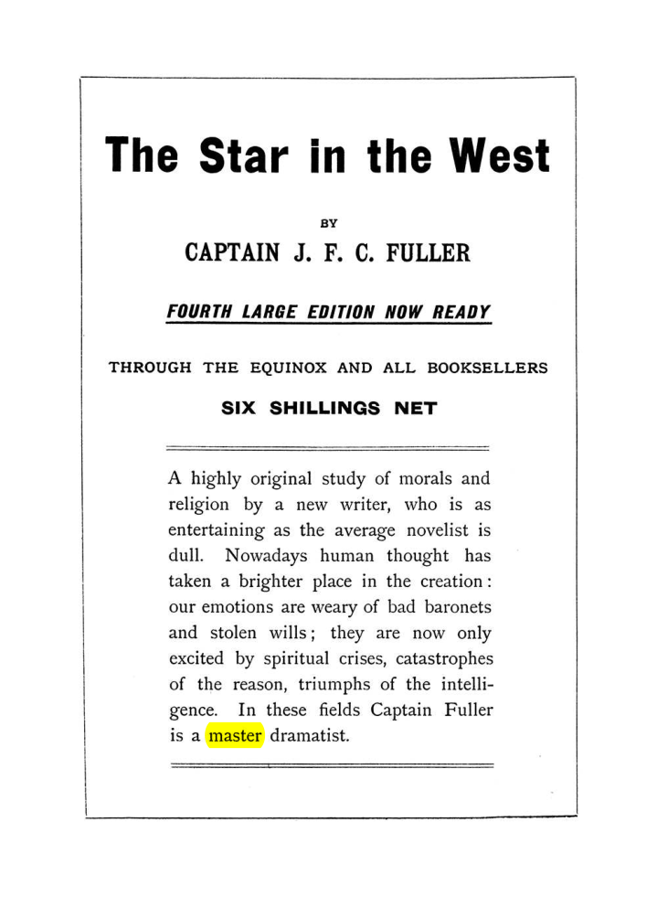 Original scan of The Equinox (Volume I, Number VII), PDF page 429