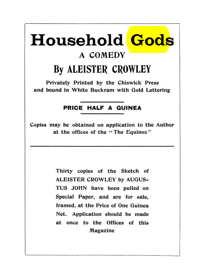 Original scan of The Equinox (Volume I, Number VII), PDF page 431