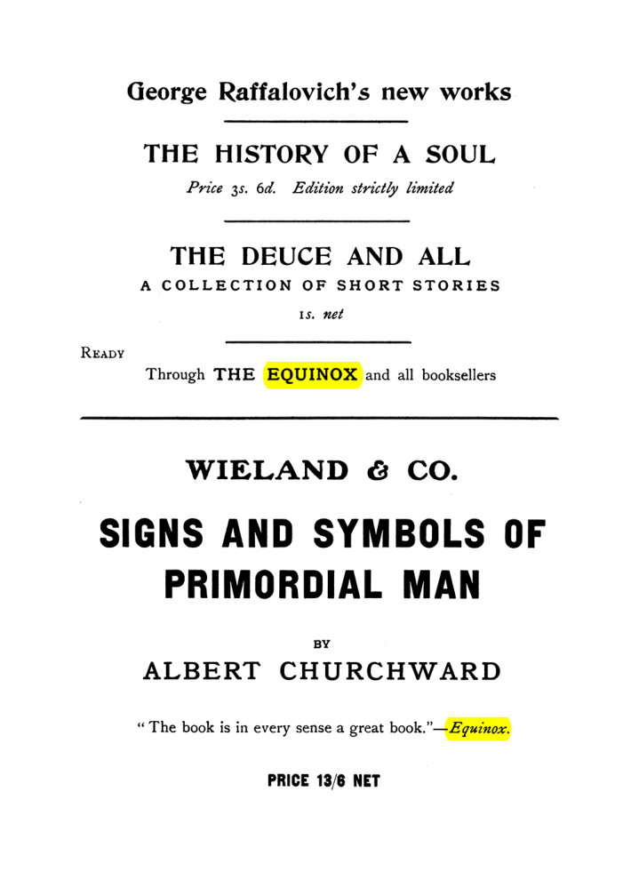 Original scan of The Equinox (Volume I, Number VII), PDF page 434