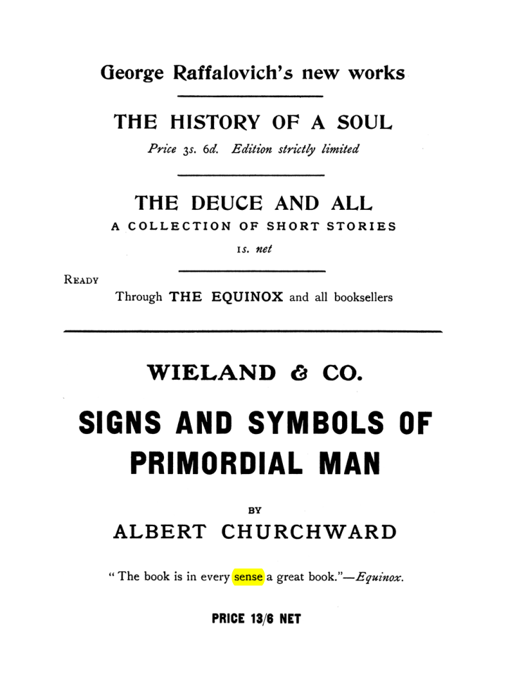 Original scan of The Equinox (Volume I, Number VII), PDF page 434