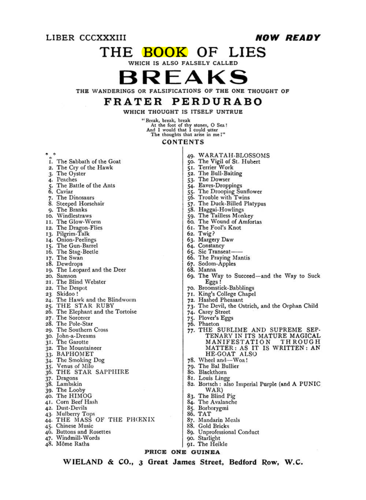 Original scan of The Equinox (Volume I, Number VII), PDF page 437