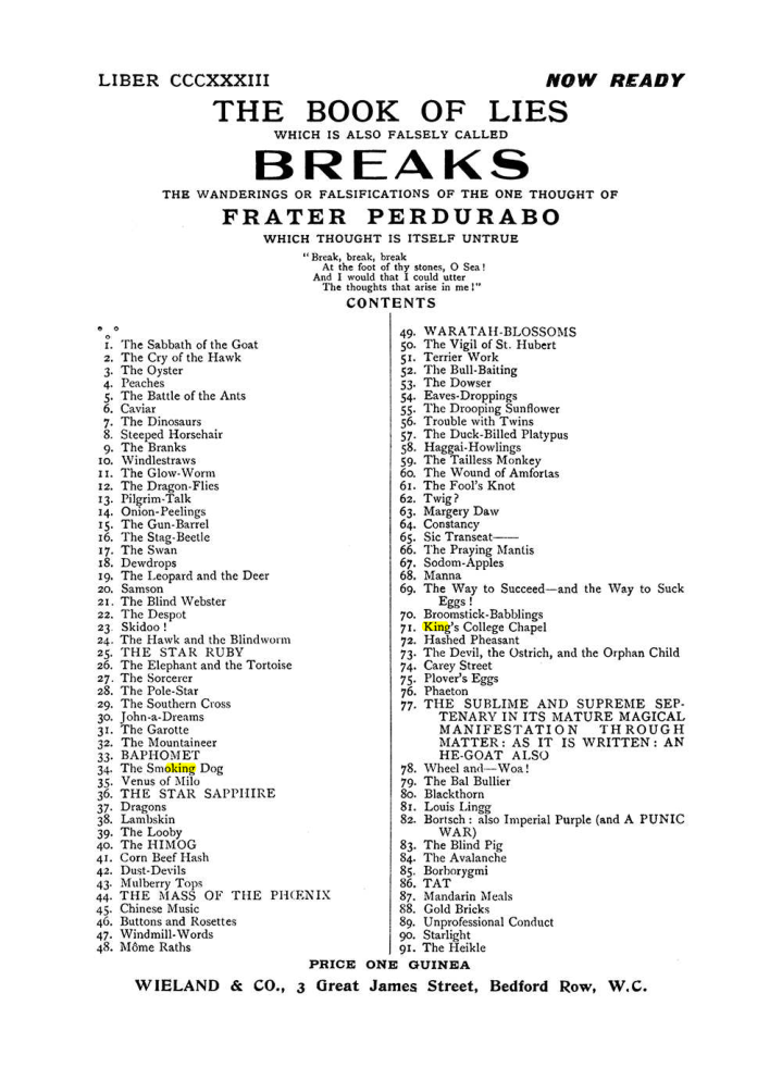 Original scan of The Equinox (Volume I, Number VII), PDF page 437