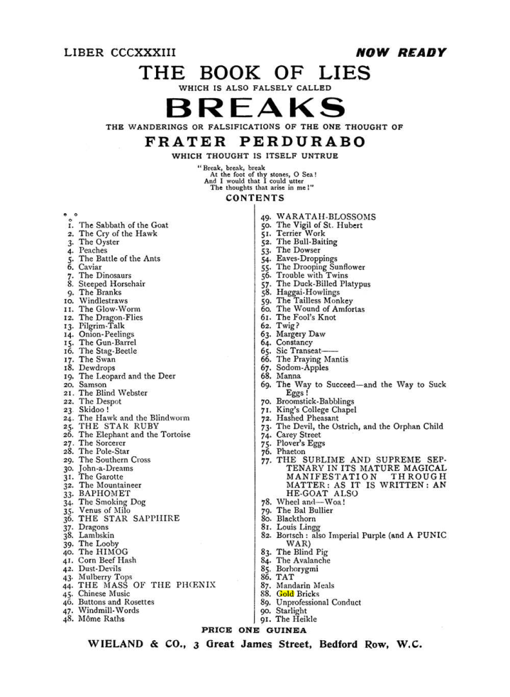 Original scan of The Equinox (Volume I, Number VII), PDF page 437
