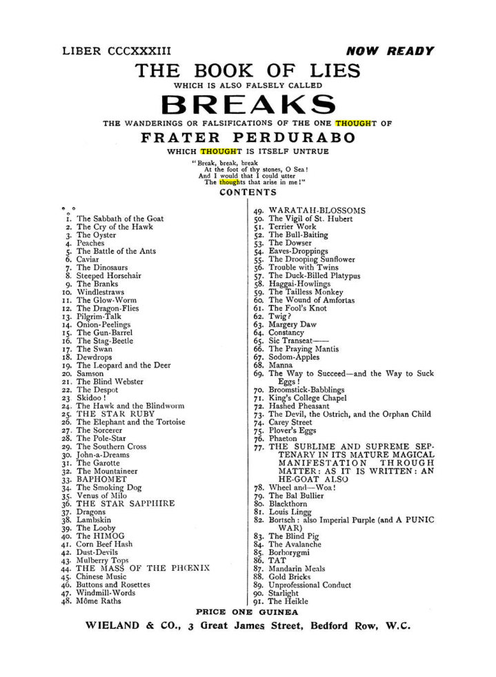 Original scan of The Equinox (Volume I, Number VII), PDF page 437