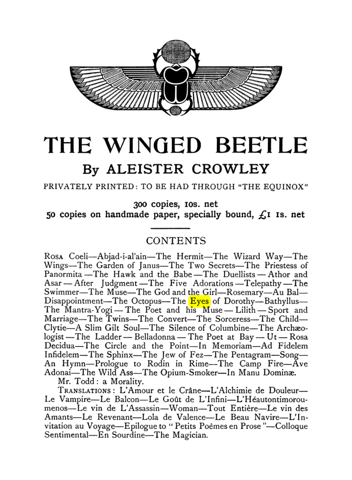 Original scan of The Equinox (Volume I, Number VII), PDF page 439