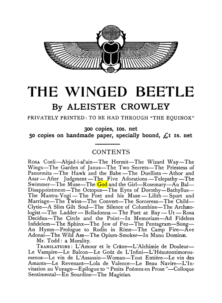 Original scan of The Equinox (Volume I, Number VII), PDF page 439