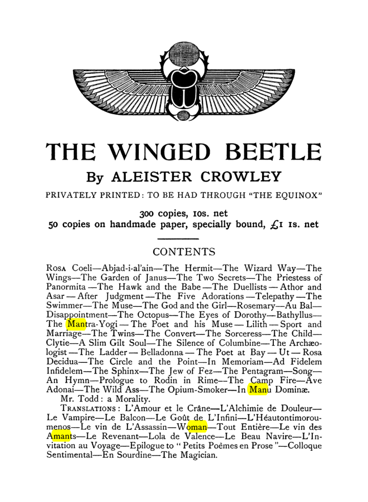 Original scan of The Equinox (Volume I, Number VII), PDF page 439