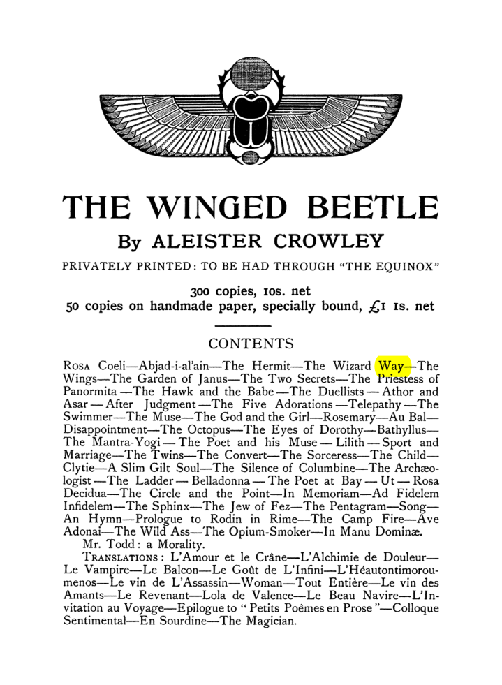 Original scan of The Equinox (Volume I, Number VII), PDF page 439