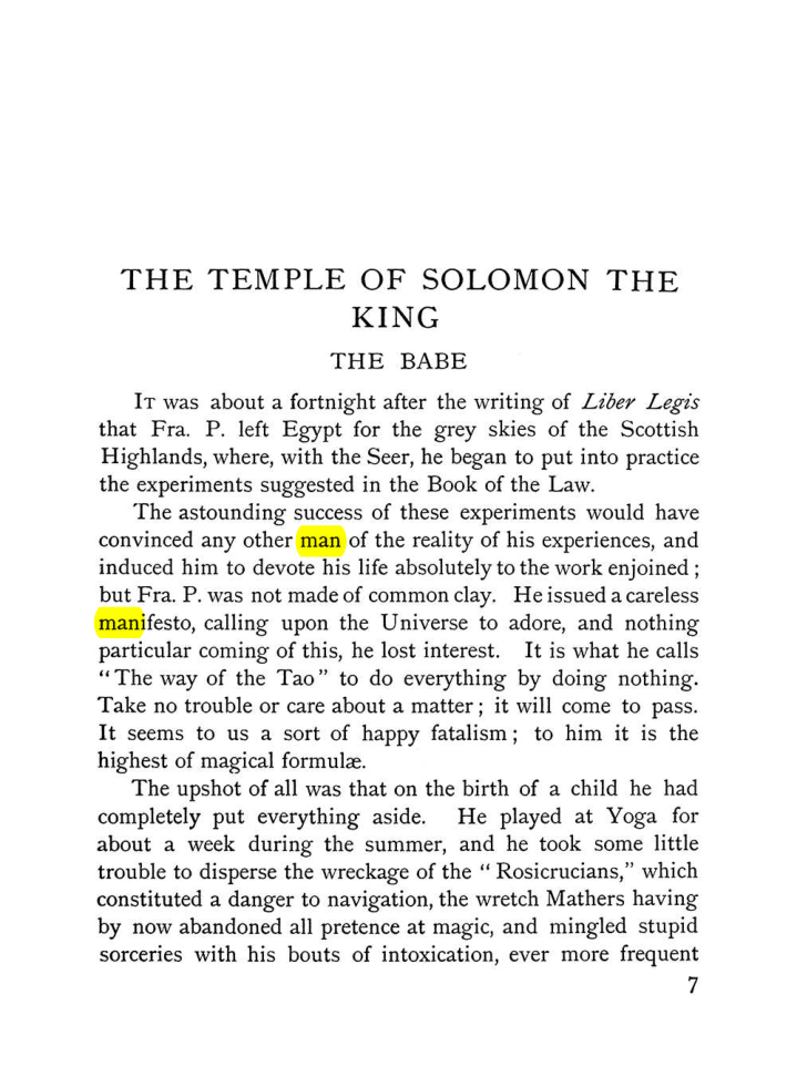 Original scan of The Equinox (Volume I, Number VII), PDF page 47