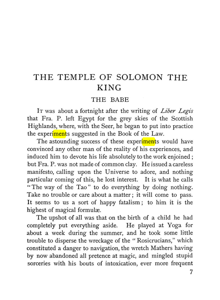 Original scan of The Equinox (Volume I, Number VII), PDF page 47