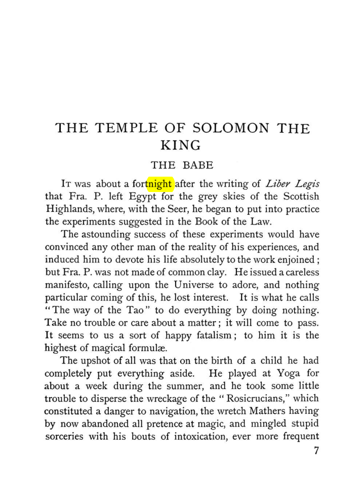 Original scan of The Equinox (Volume I, Number VII), PDF page 47