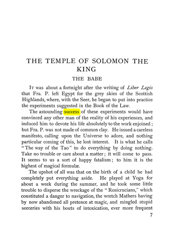 Original scan of The Equinox (Volume I, Number VII), PDF page 47