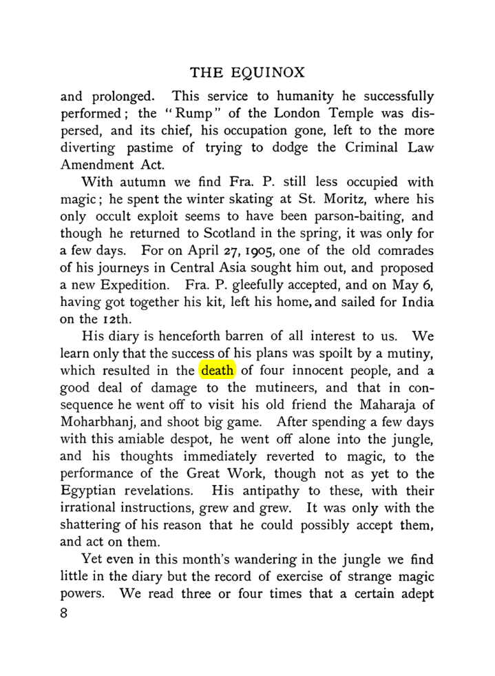 Original scan of The Equinox (Volume I, Number VII), PDF page 48