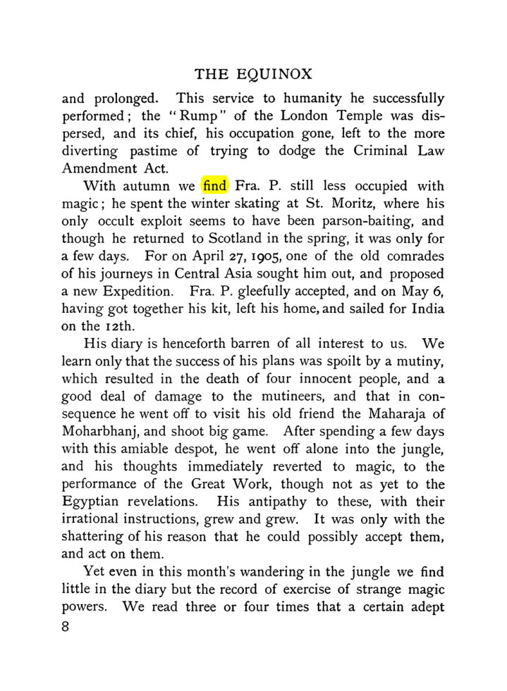 Original scan of The Equinox (Volume I, Number VII), PDF page 48