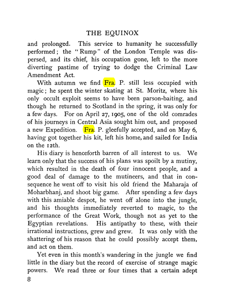 Original scan of The Equinox (Volume I, Number VII), PDF page 48