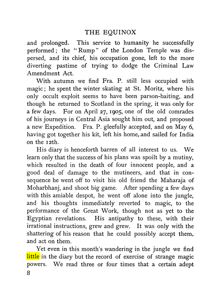 Original scan of The Equinox (Volume I, Number VII), PDF page 48