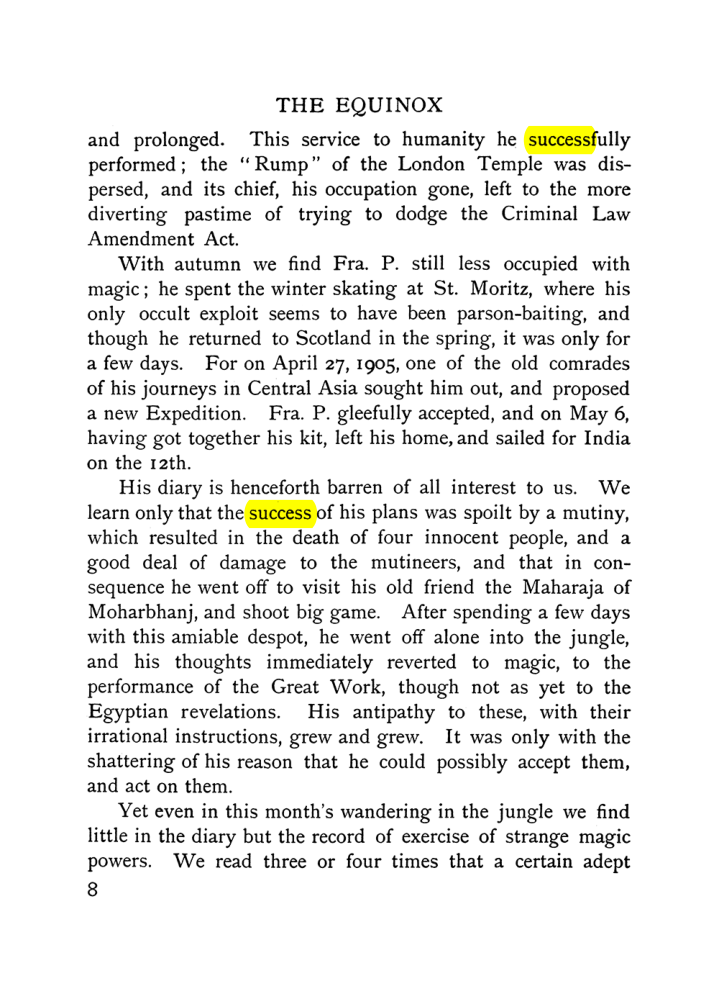 Original scan of The Equinox (Volume I, Number VII), PDF page 48