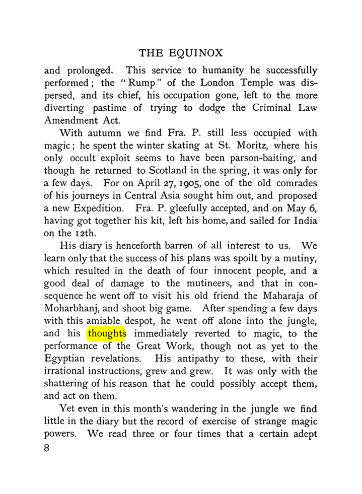 Original scan of The Equinox (Volume I, Number VII), PDF page 48