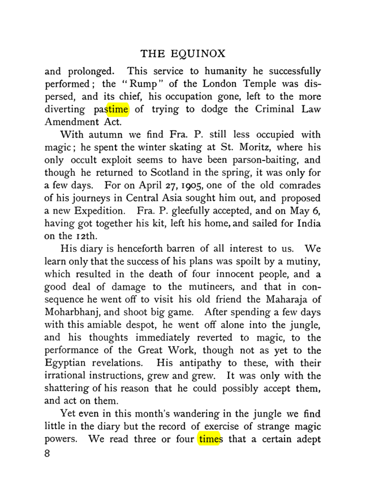 Original scan of The Equinox (Volume I, Number VII), PDF page 48