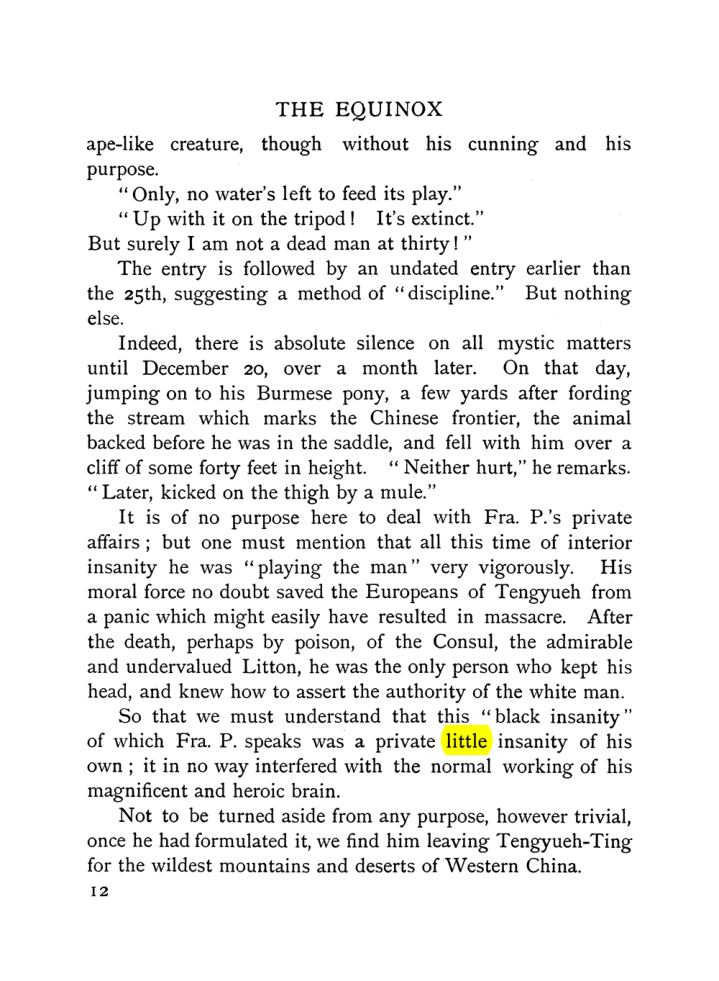 Original scan of The Equinox (Volume I, Number VII), PDF page 52