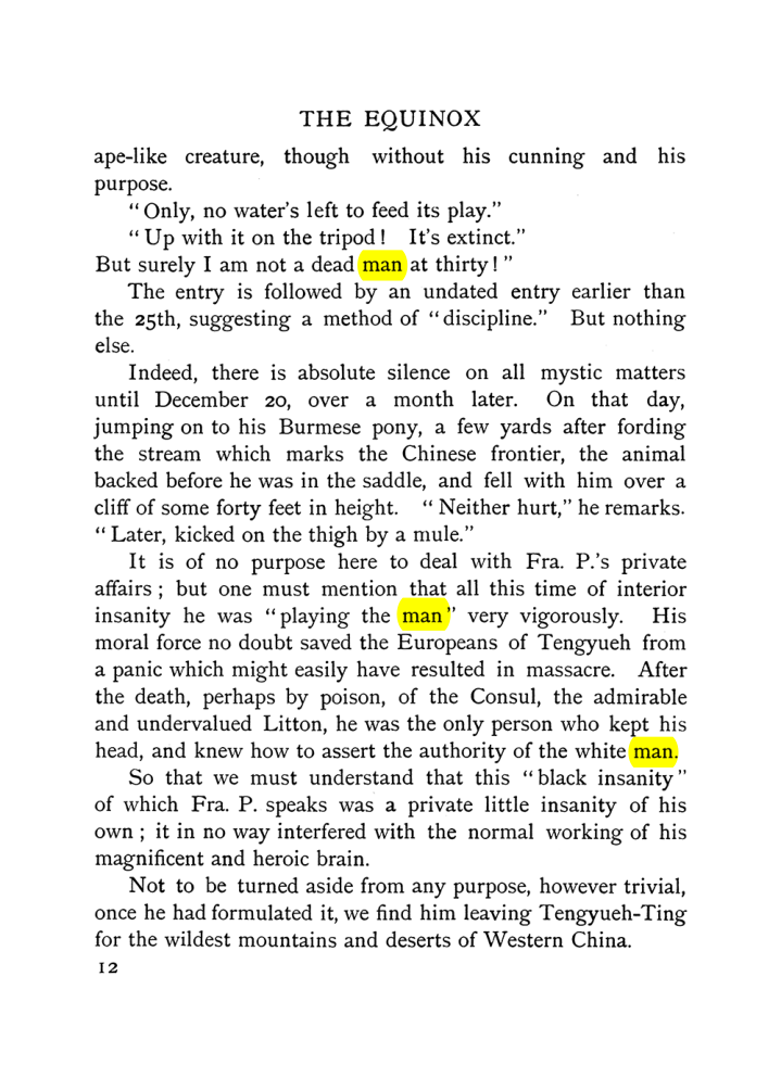 Original scan of The Equinox (Volume I, Number VII), PDF page 52