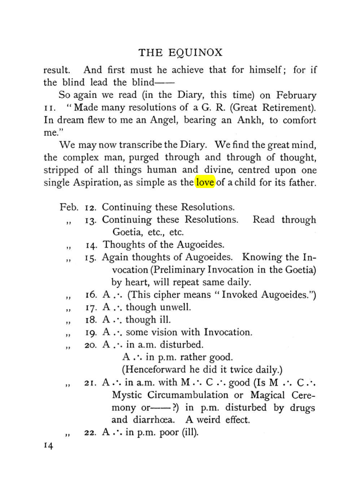 Original scan of The Equinox (Volume I, Number VII), PDF page 54