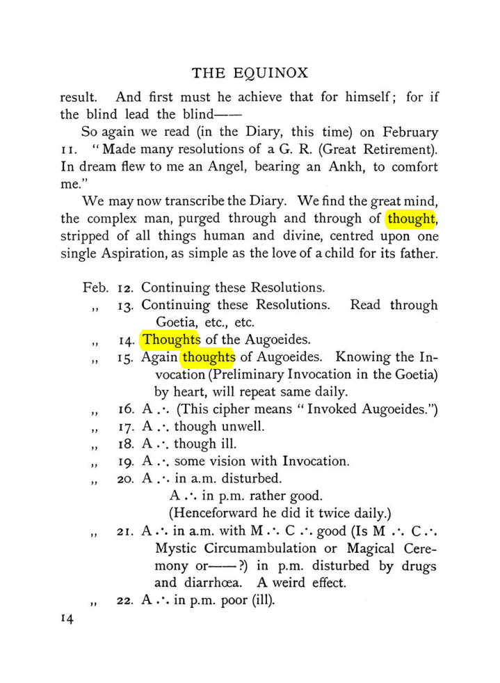 Original scan of The Equinox (Volume I, Number VII), PDF page 54
