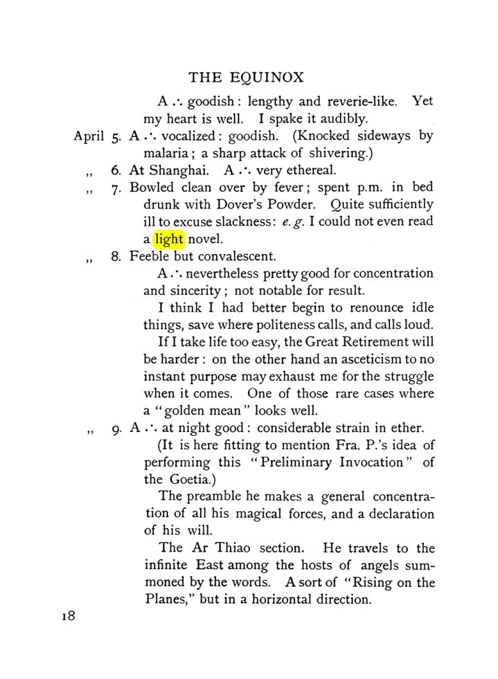 Original scan of The Equinox (Volume I, Number VII), PDF page 58