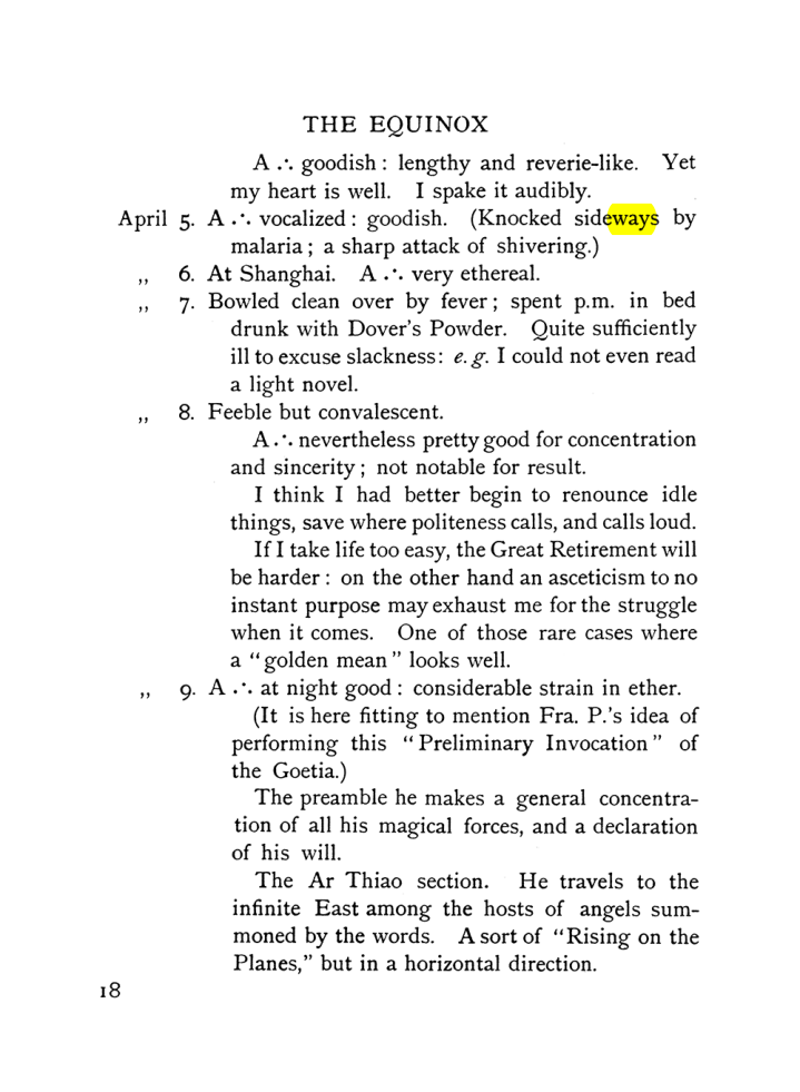 Original scan of The Equinox (Volume I, Number VII), PDF page 58