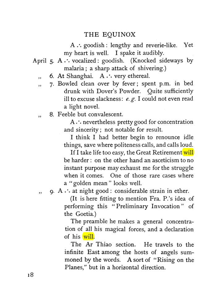 Original scan of The Equinox (Volume I, Number VII), PDF page 58