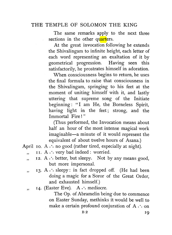 Original scan of The Equinox (Volume I, Number VII), PDF page 59