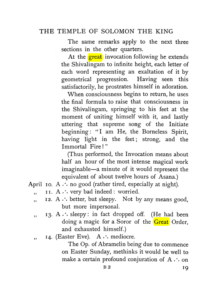 Original scan of The Equinox (Volume I, Number VII), PDF page 59