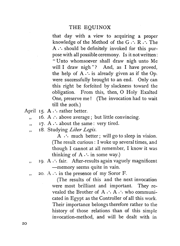 Original scan of The Equinox (Volume I, Number VII), PDF page 60