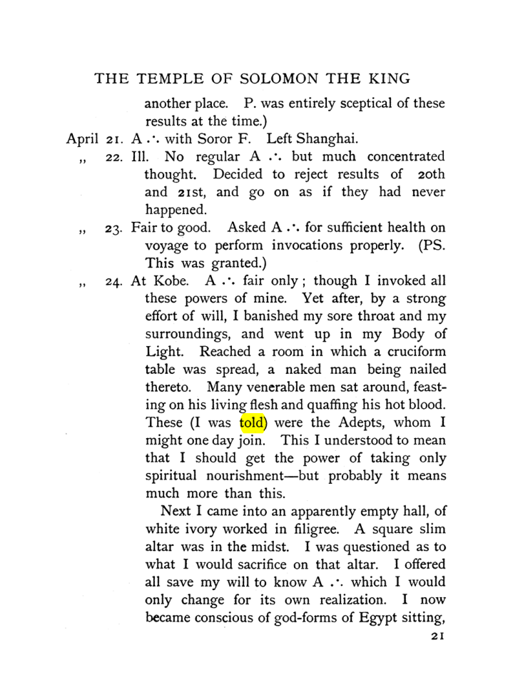 Original scan of The Equinox (Volume I, Number VII), PDF page 61