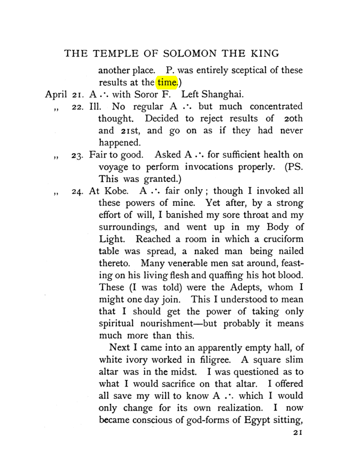 Original scan of The Equinox (Volume I, Number VII), PDF page 61