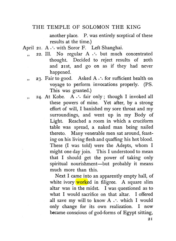 Original scan of The Equinox (Volume I, Number VII), PDF page 61